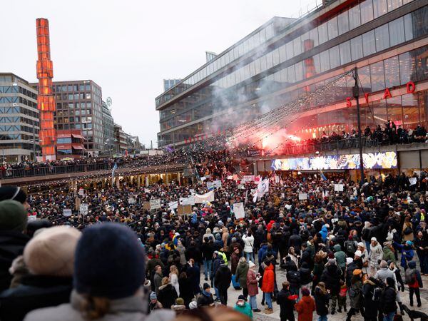 Sweden protest