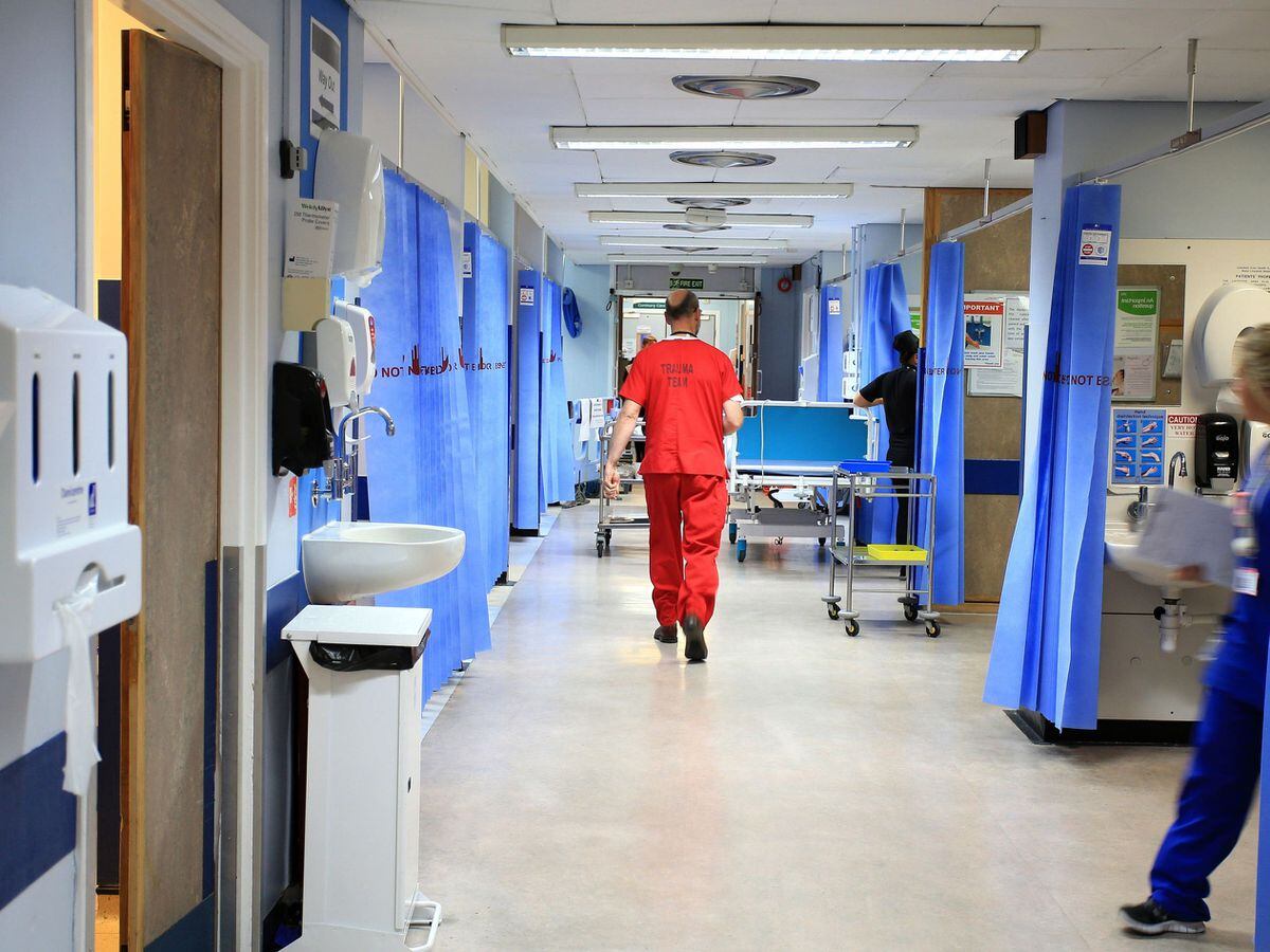 NHS operations backlog