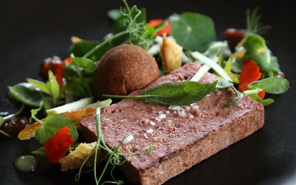 Start up – wild boar terrine with toast and homemade chutneyPictures by Russell Davies