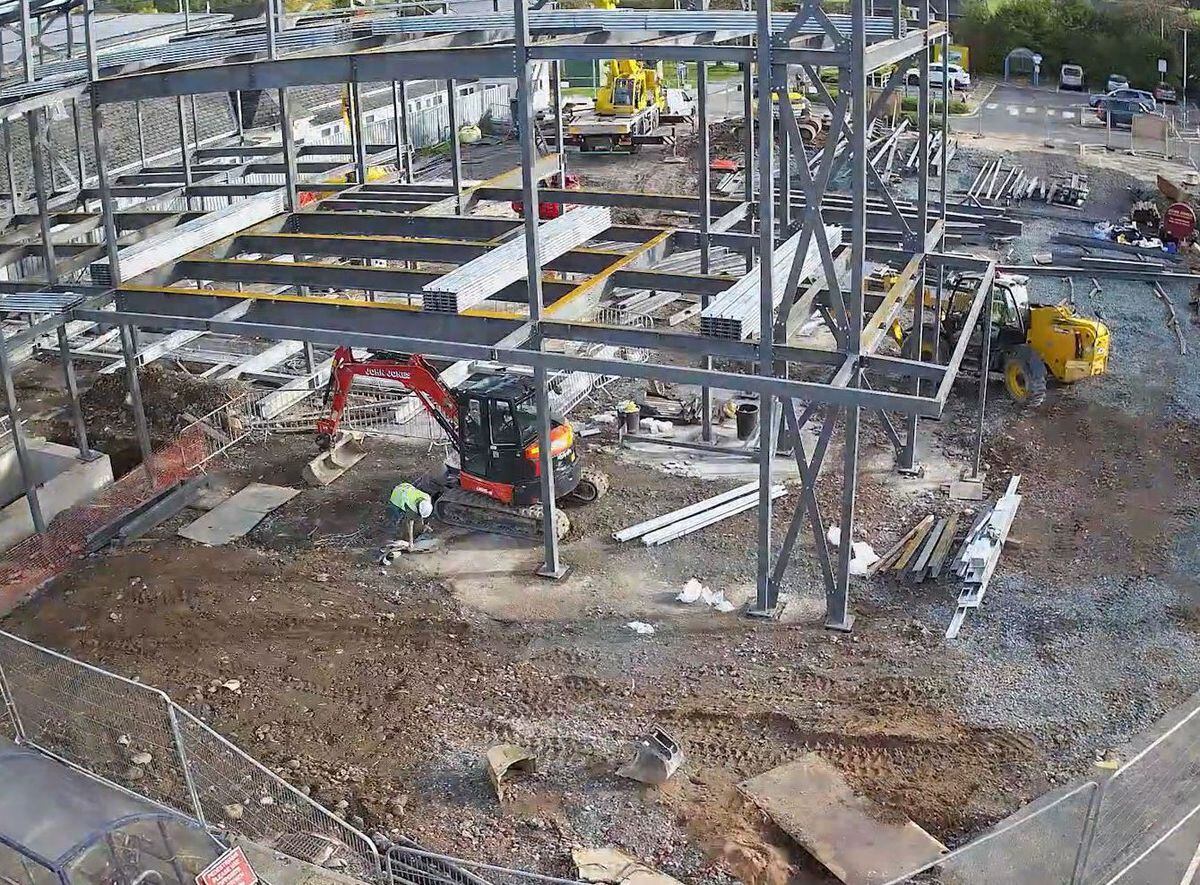 The latest time-lapse video shows the building progress on the new Headley Court Veterans’ Orthopaedic Centre