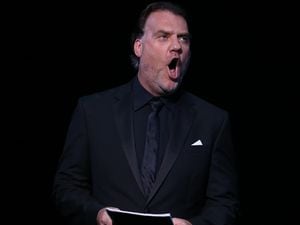 Opera singer Bryn Terfel made a surprise guest appearance at the virtual Minsterley Eisteddfod