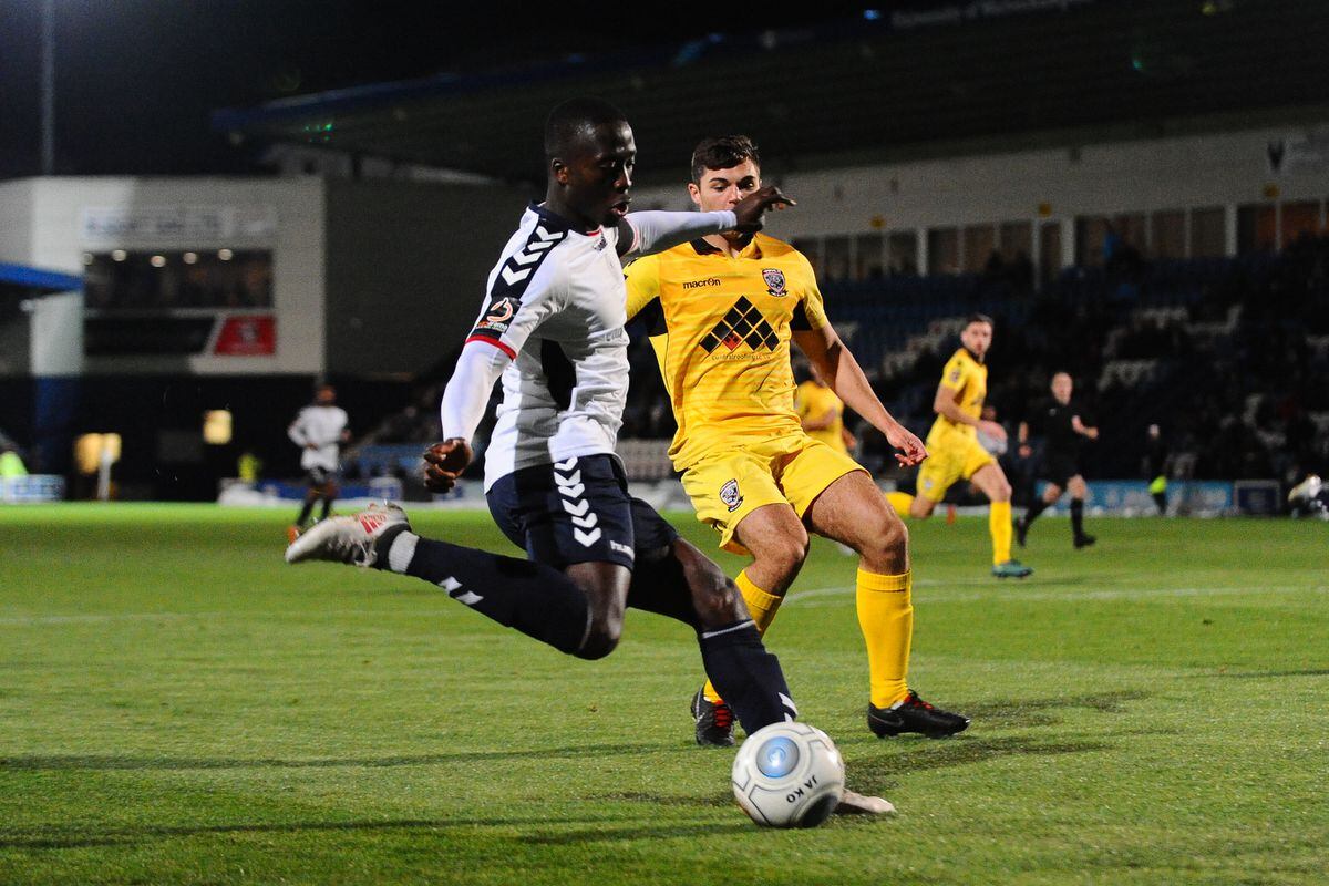 AFC Telford could make more from the sale of Daniel Udoh.