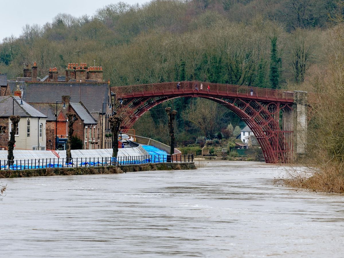 Ironbridge was battered by flooding in early 2020