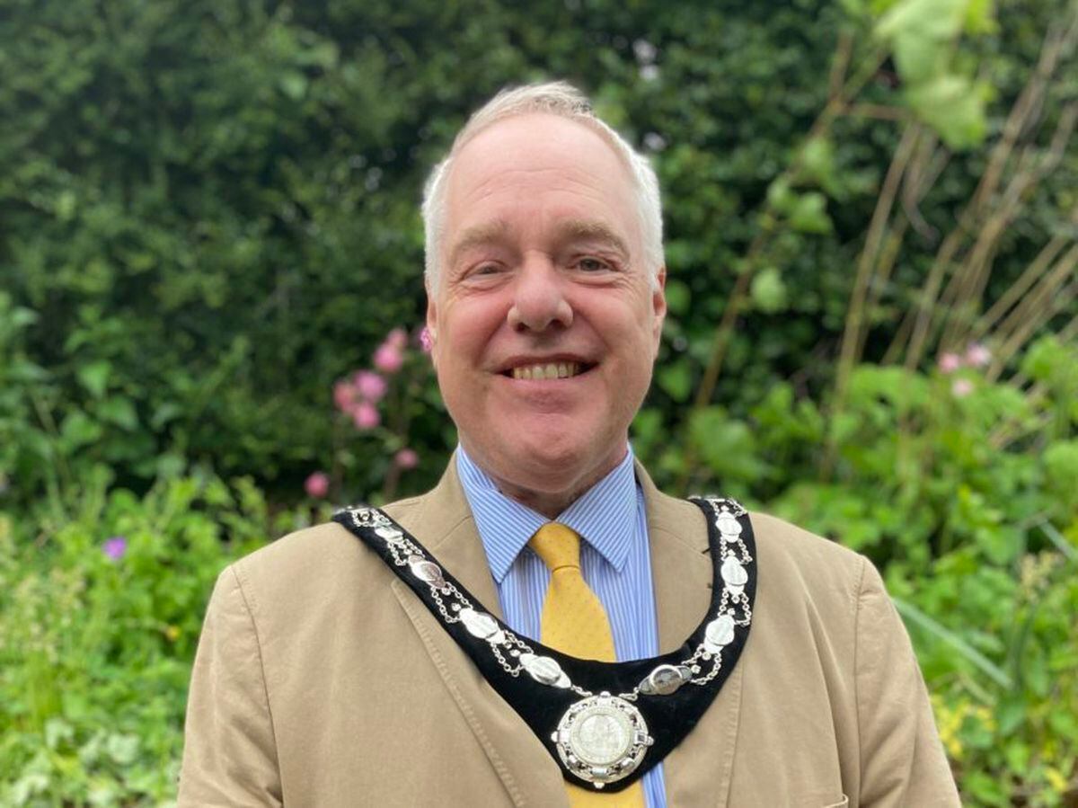 Town mayor Andy Munro. Picture Church Stretton Town Council