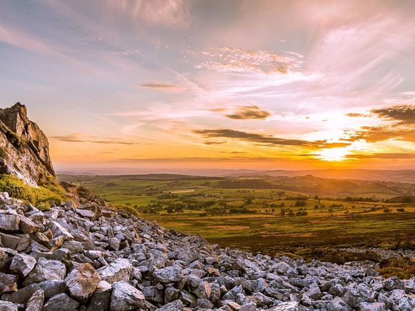 The Stiperstones is in an Area of Outstanding Natural Beauty in Shropshire