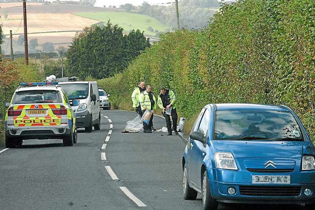 Car hit Shropshire good Samaritan as cyclist lay dying, court told