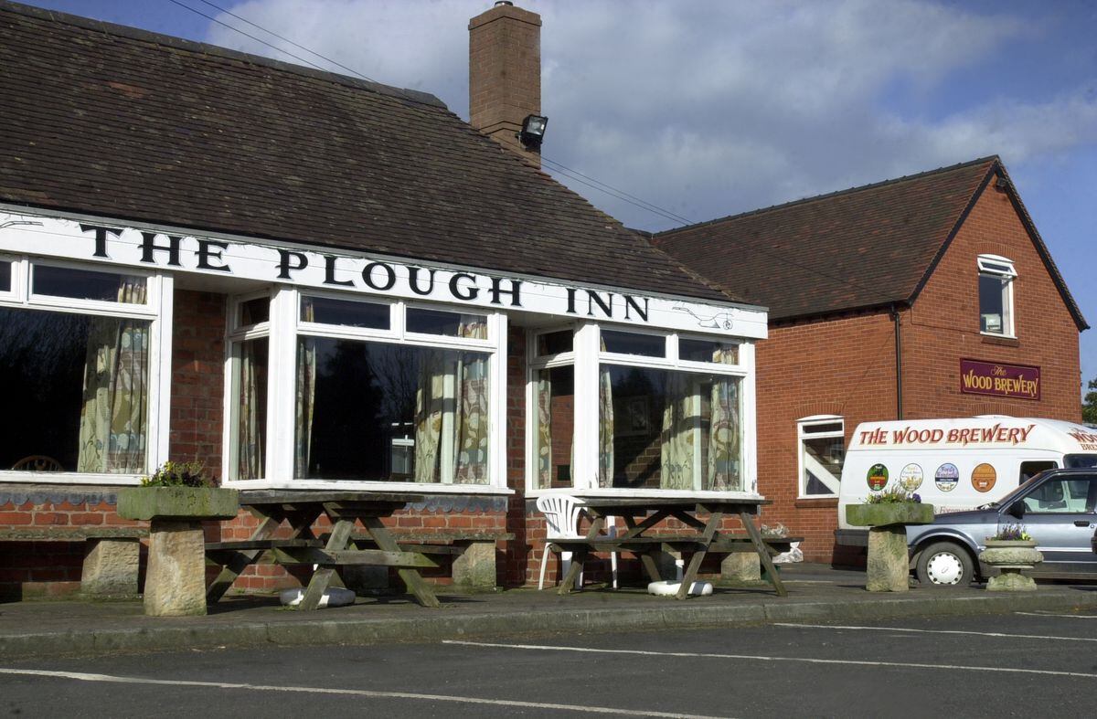 Wood Brewery was founded at The Plough Inn, Wistanstow