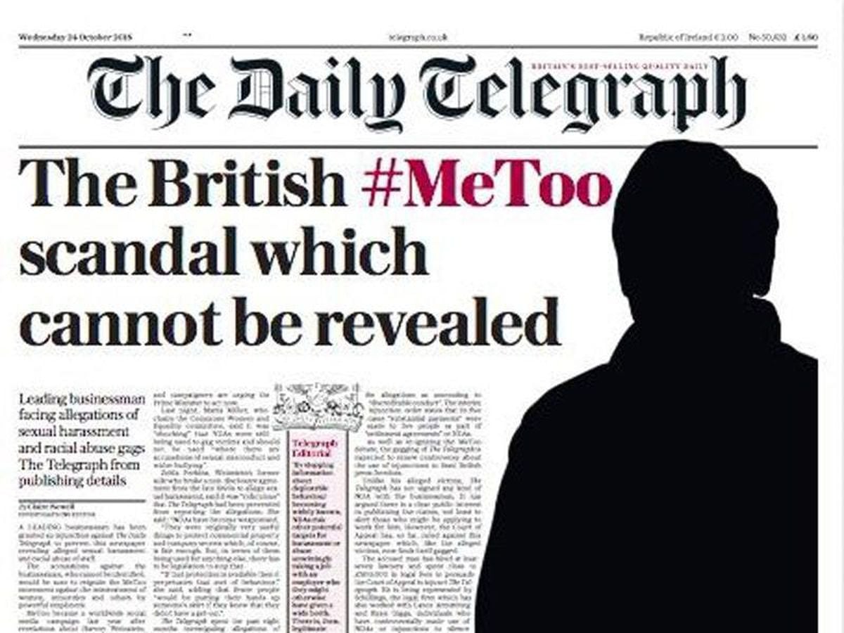 Daily Telegraph Loses Legal Battle Over Company Chief Harassment Claims