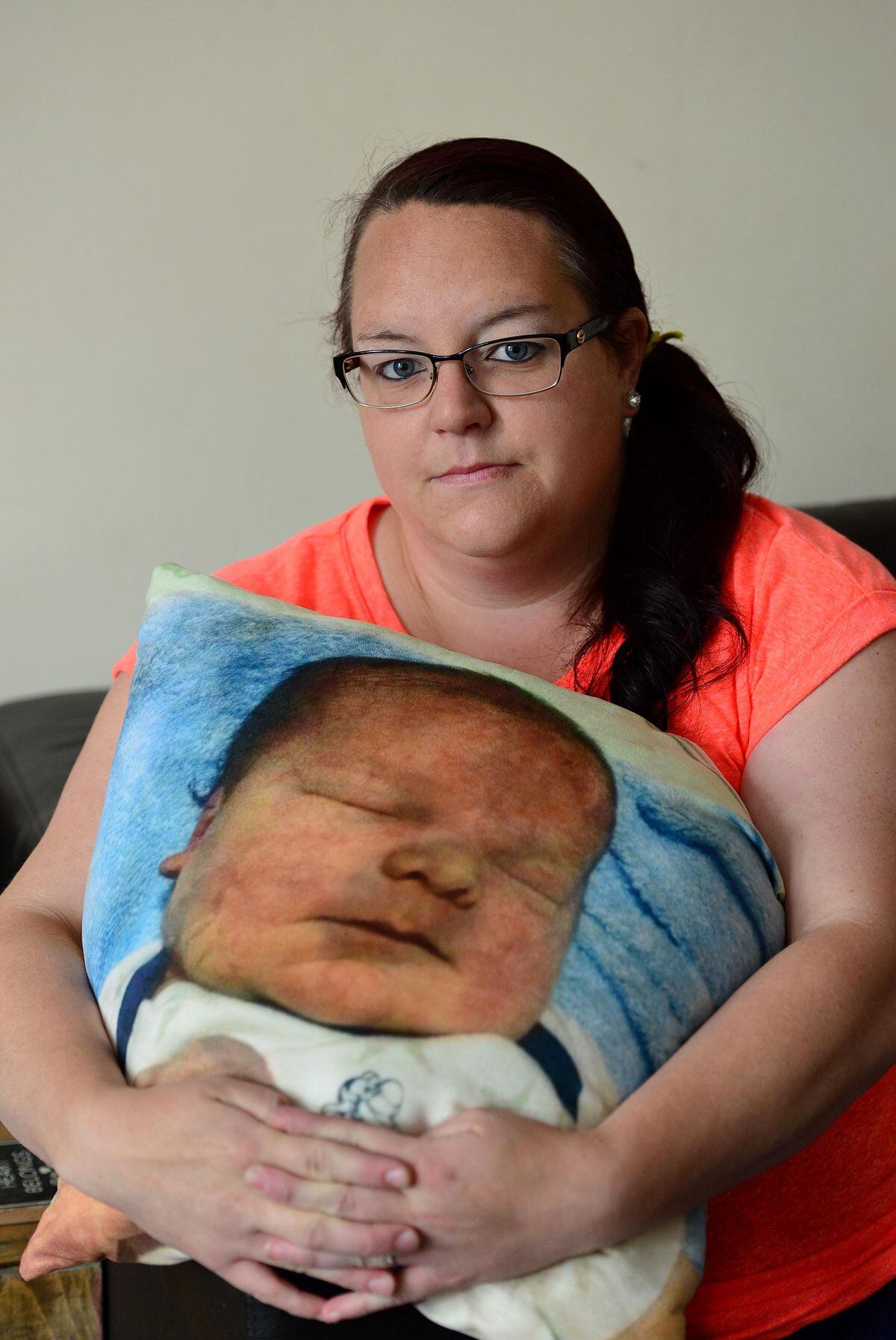 Hayley Matthews lost her baby Jack Burn 11 hours after birth in March 2015
