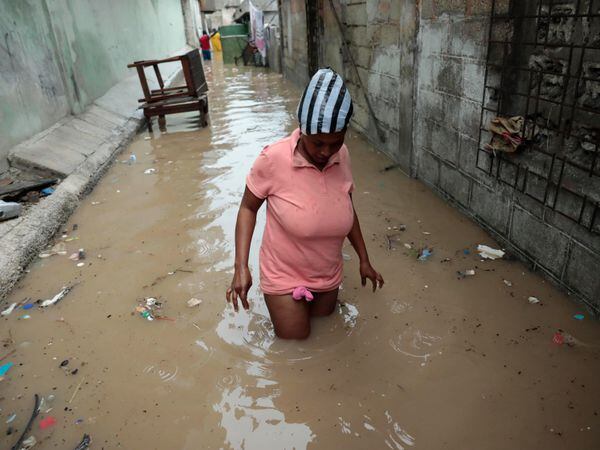 Flooded Port-au-Prince