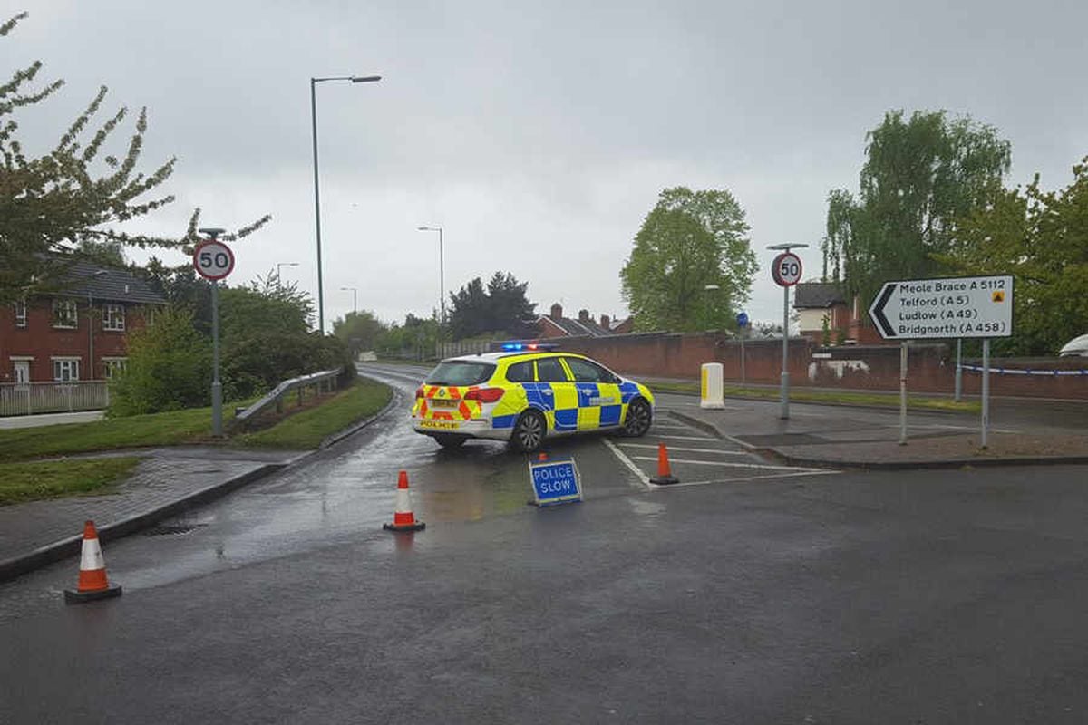Shrewsbury road closed after medical incident