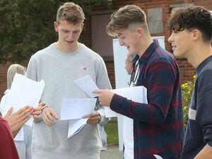 Our live blog is about the students getting their results and their futures. 