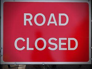 Our full major road closures list is below. 