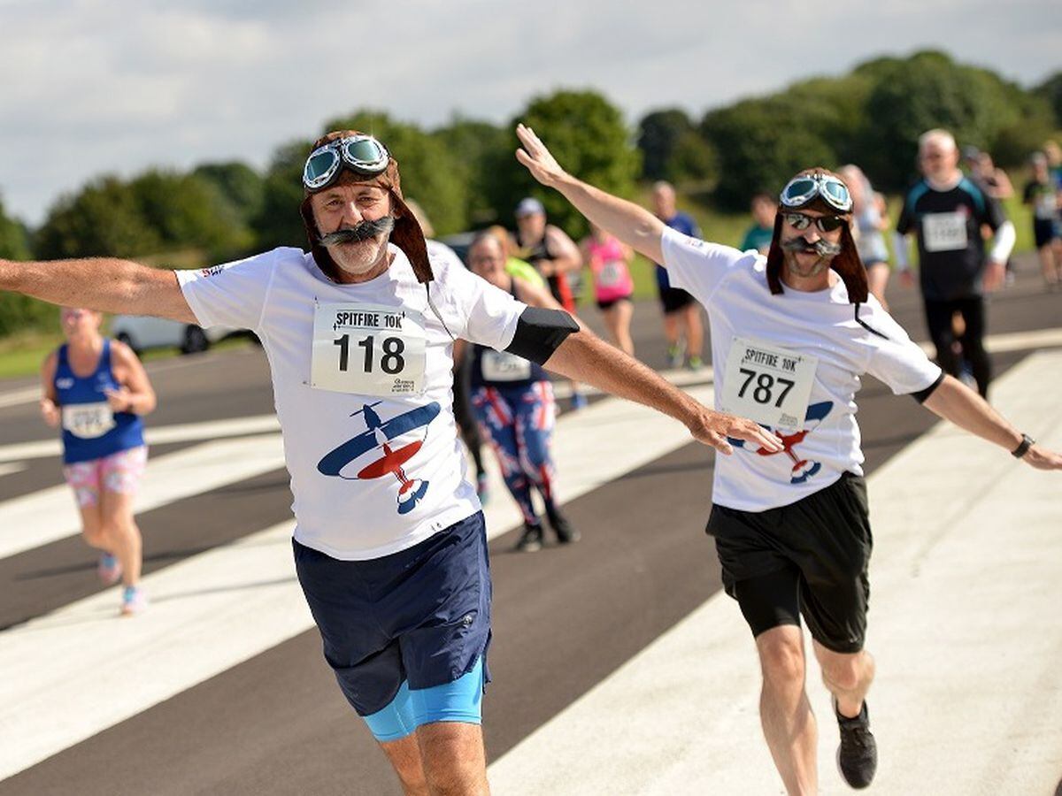 The Spitfire 10k returns to the RAF Museum at Cosford this weekend