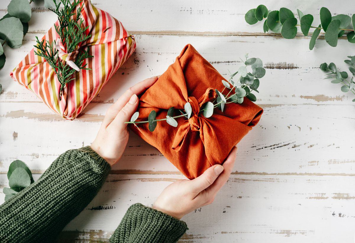 Choose eco-friendly wrapping options and make sure any paper is plastic-free