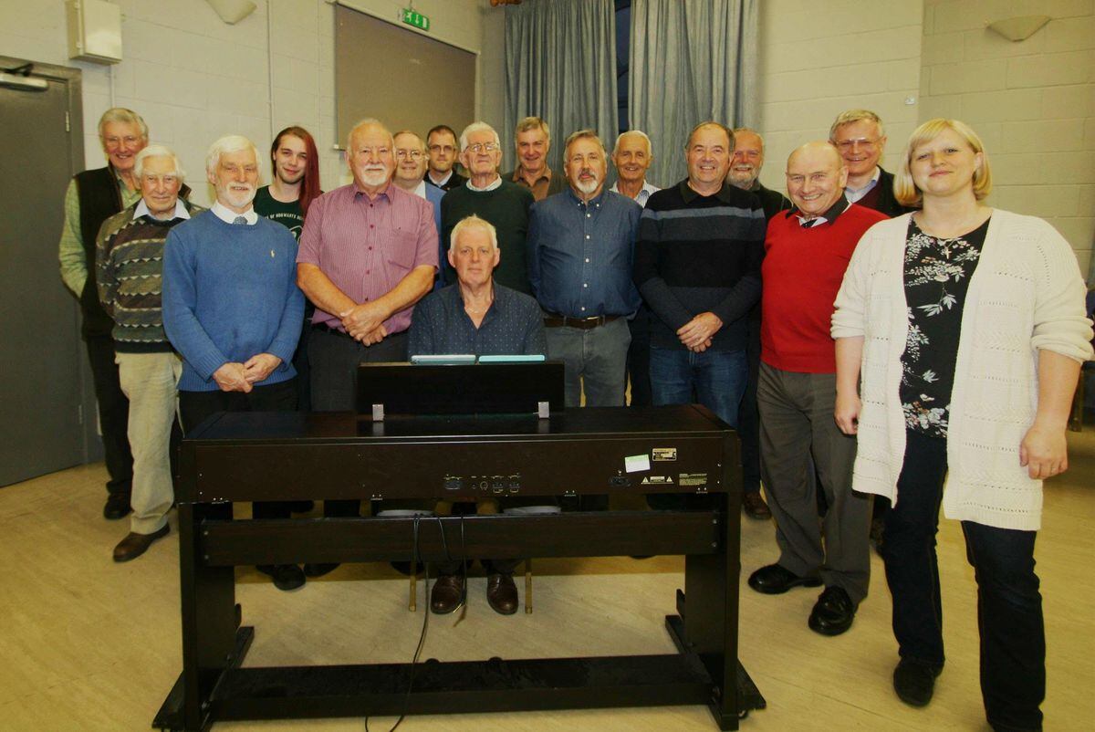 Members of the Craven Arms Male Choir