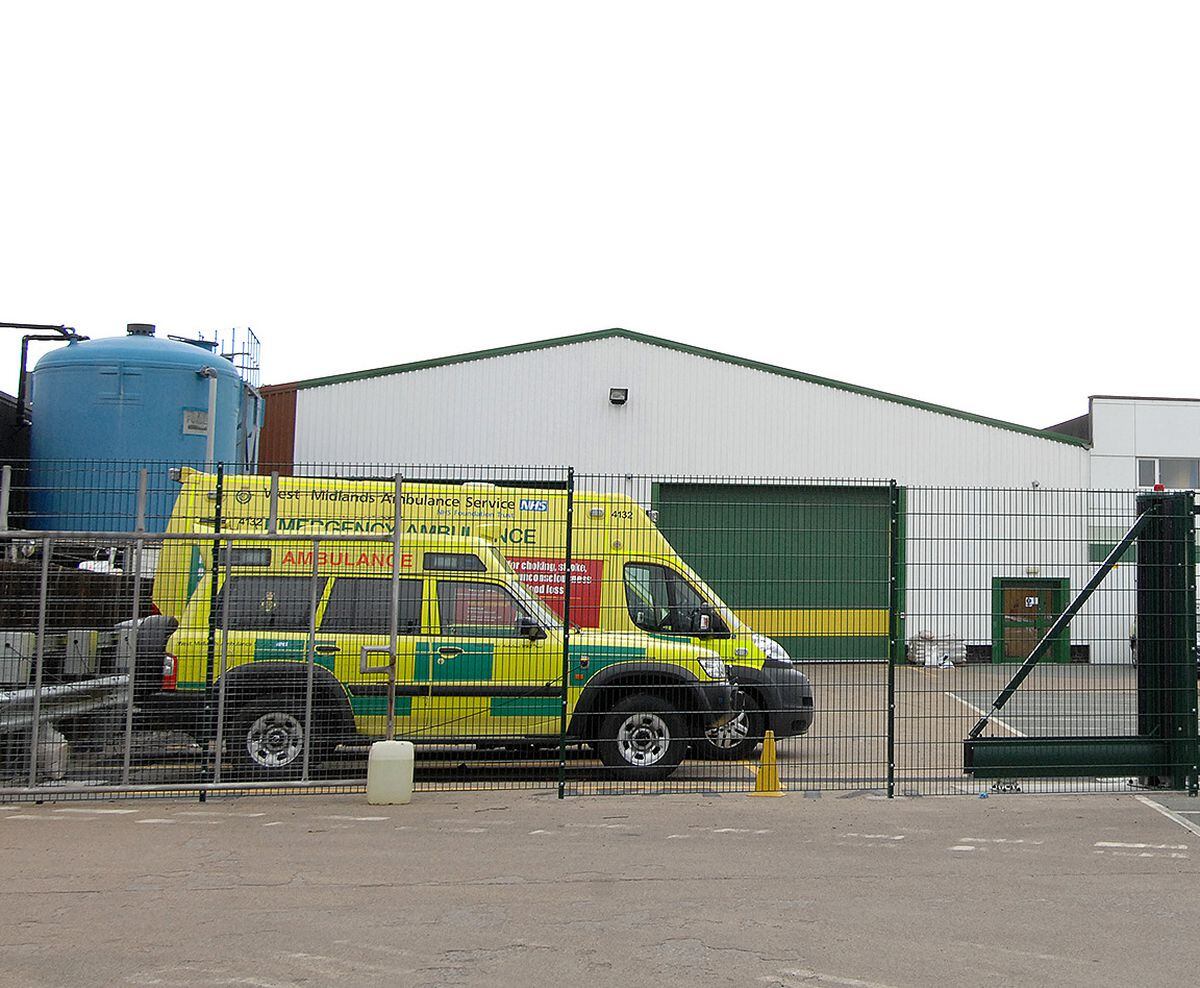The current Shrewsbury ambulance hub is in Mercian Close, off Longden Road