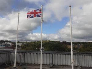 Union Flag at full mask. Picture Telford & Wrekin Council