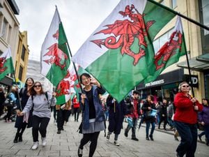 St David’s Day celebrations in Cardiff