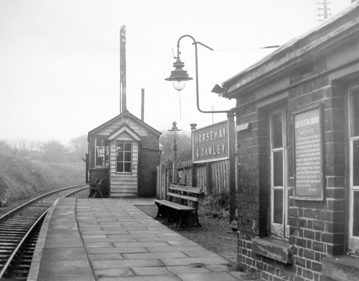 The old Horsehay & Dawley railway station