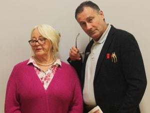Pauline Rhodes and Keith Clarke will be appearing in Llanymynech Amateur Dramatics Society's performance of Mixed Doubles: An Entertainment on Marriage