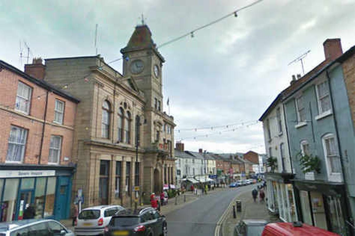 Welshpool Town Hall. Image: Google Street View