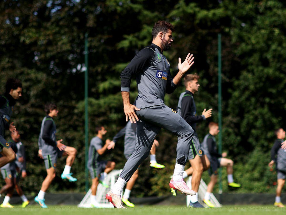 Diego Costa in training (Getty)