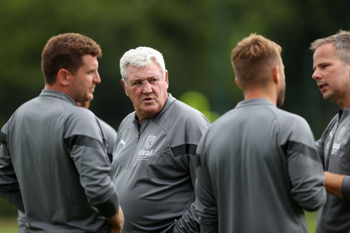 Steve Bruce (Photo by Adam Fradgley/West Bromwich Albion FC via Getty Images).