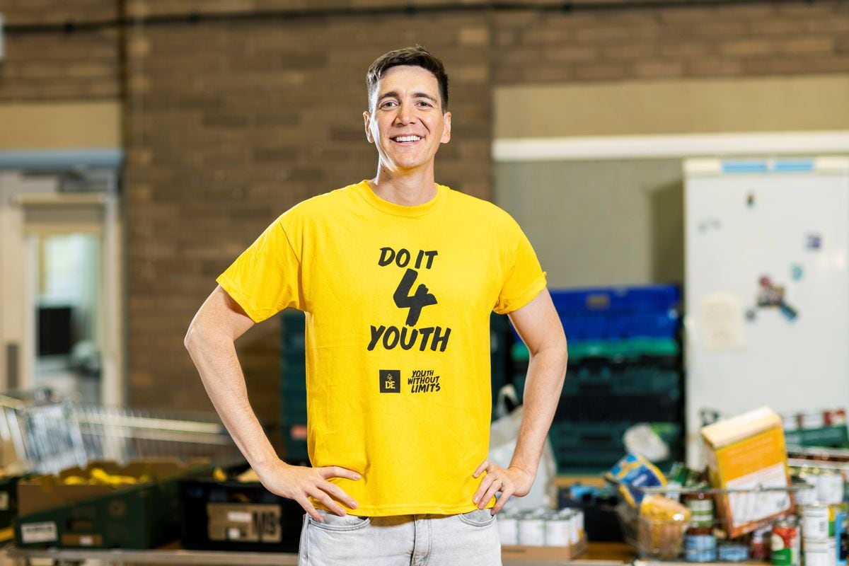 Oliver Phelps is supporting Doit4Youth