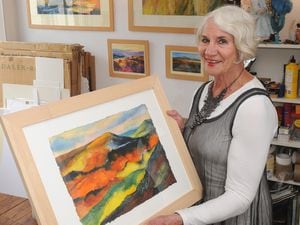 92-year-old Shropshire artist Betsy Smith