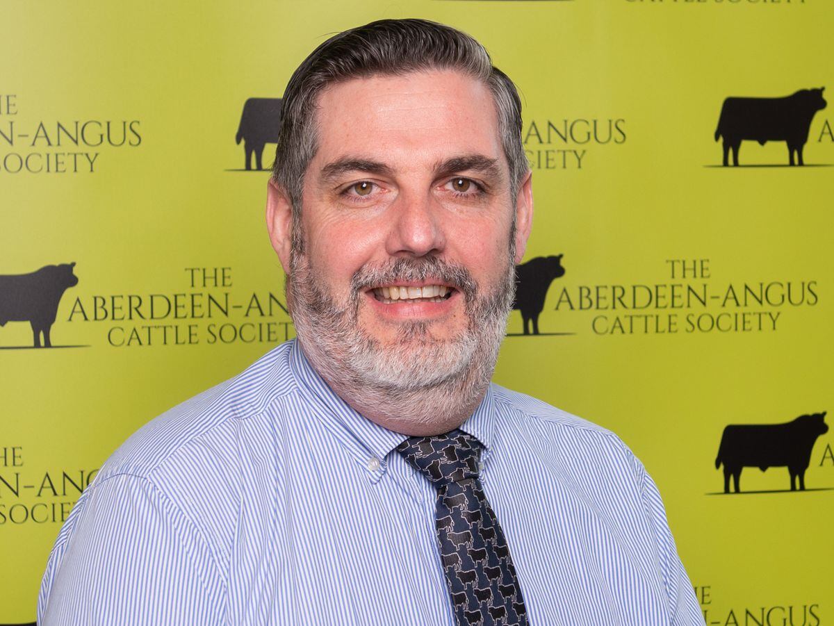 Robert Gilchrist, CEO of the Aberdeen-Angus Cattle Society