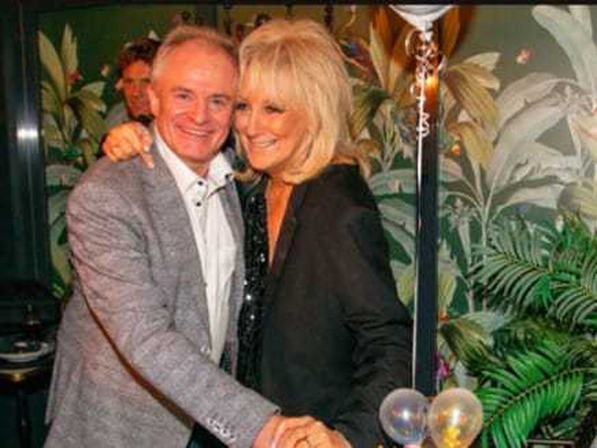 Vicky was engaged to comedian Bobby Davro