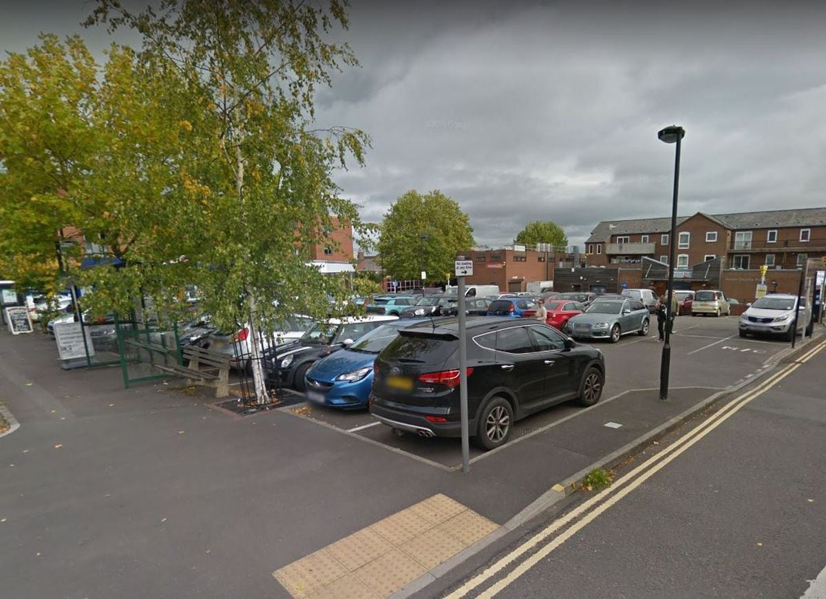 Frogmore Road in Market Drayton, one of the main town centre car parks. Photo: Google