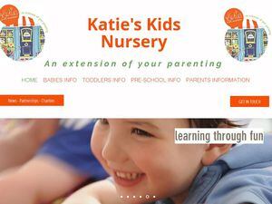 The Katie's Kids Nursery website