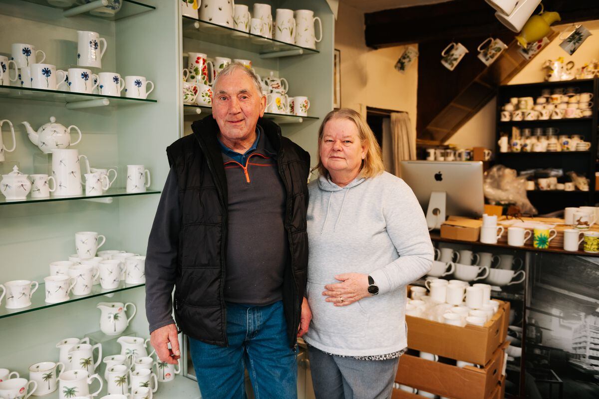 Mike Powell and Jean Powell from The Character Jug Co