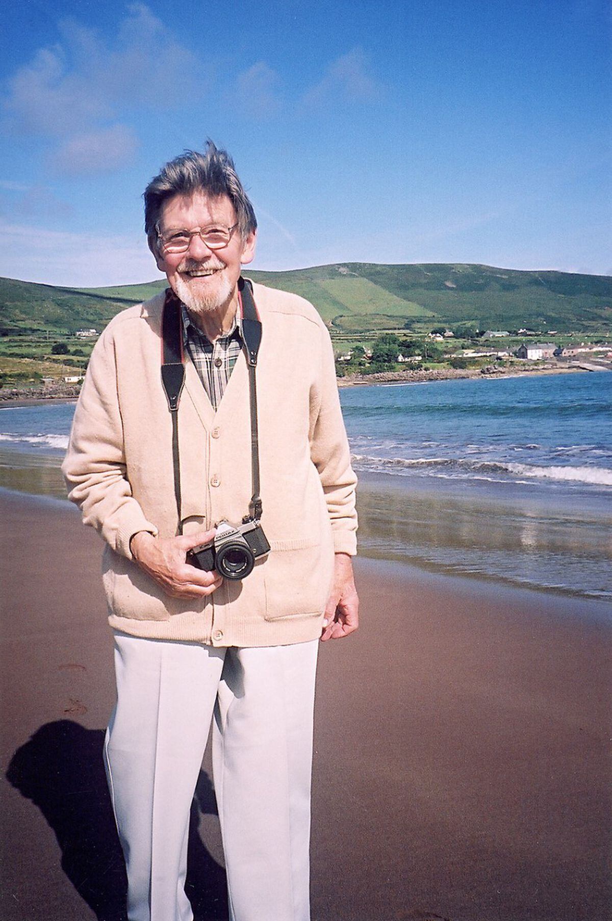 Robert Luckhurst, pictured here at 80