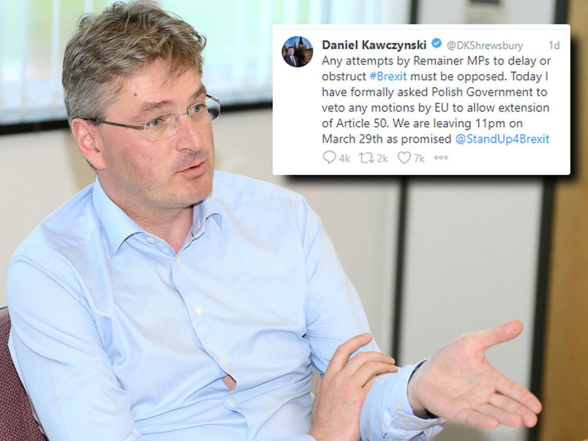 Daniel Kawczynski's tweet about writing to the Polish government was shared by many MPs online