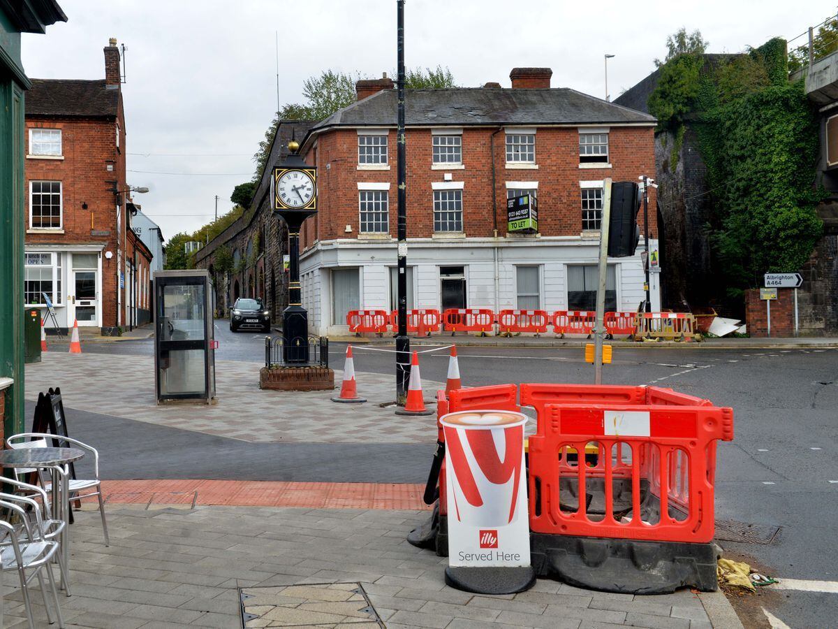 There are concerns over the safety at the pedestrian crossings put in as part of the work in Shifnal's town centre.