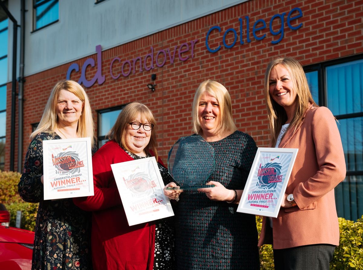 Staff at Condover College have been declared Covid Heroes