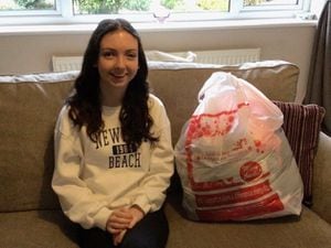 The teenager is encouraging people to clear out their closets for cancer research