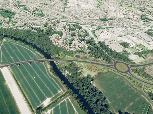Conservative councillors approved the £95m of extra borrowing for the North West Relief Road after the figure was mistakenly left in a report