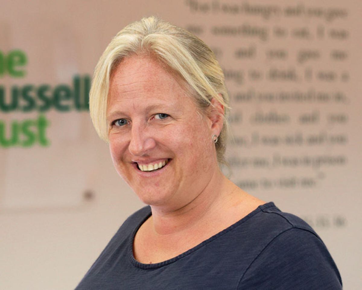 Trussell Trust chief executive Emma Revie