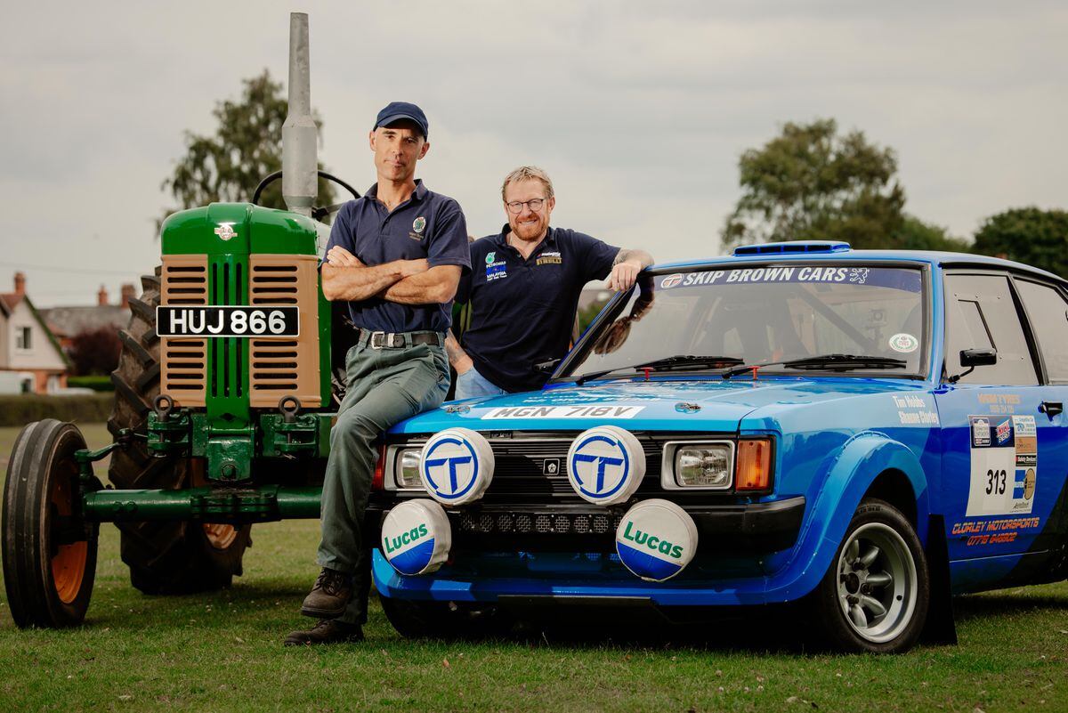 Pictured left to right: John Ralphs with his 1952 Turner Diesel and Shaune Clorley with his 1979 Talbot Sunbeam