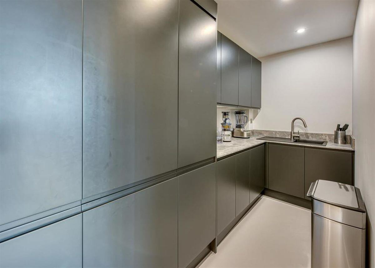 The pantry offers further storage and appliances. Photo: Berriman Eaton.