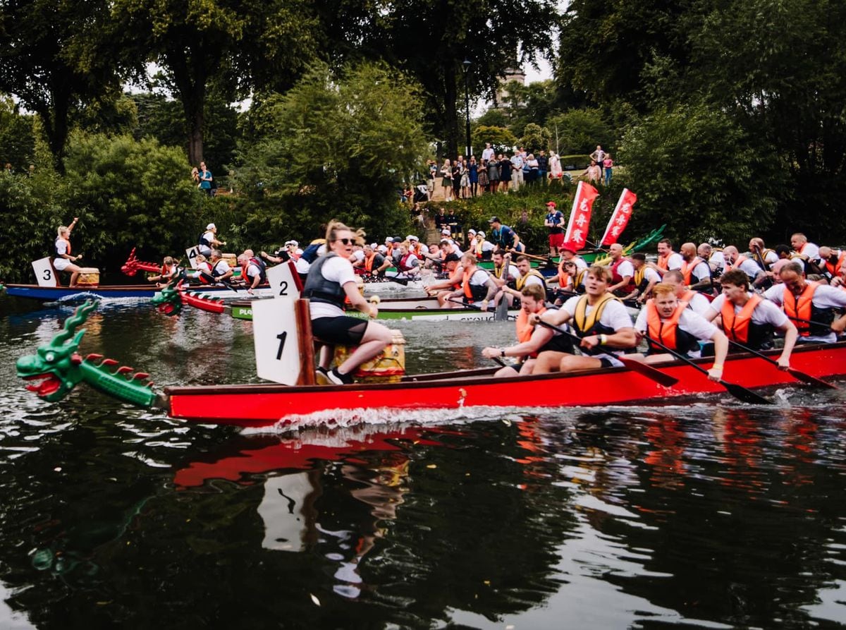 Severn Hospice's dragon boat festival which took place last weekend