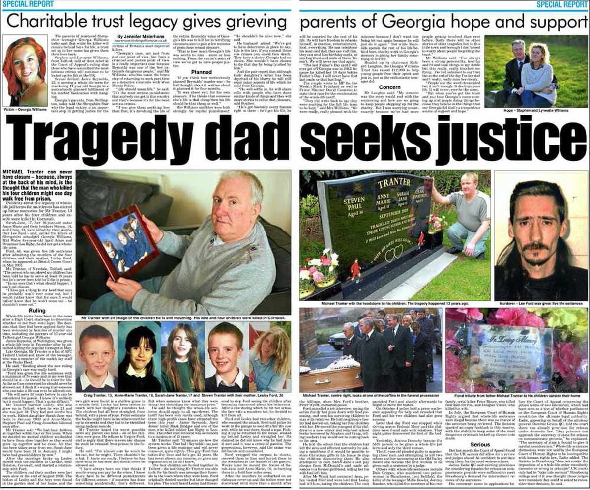 My children's killer must die in jail, says tragic Shropshire father |  Shropshire Star