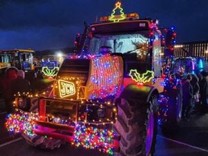 This year's tractor run will see over 200 tractors illuminate the streets of Welshpool and the surrounding villages