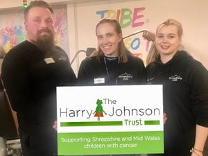 The gym team at The Shrewsbury Club are looking forward to Saturday’s event in aid of the Harry Johnson Trust