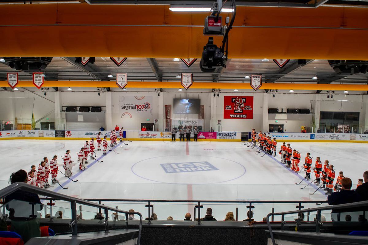 Telford Tigers honour the Queen