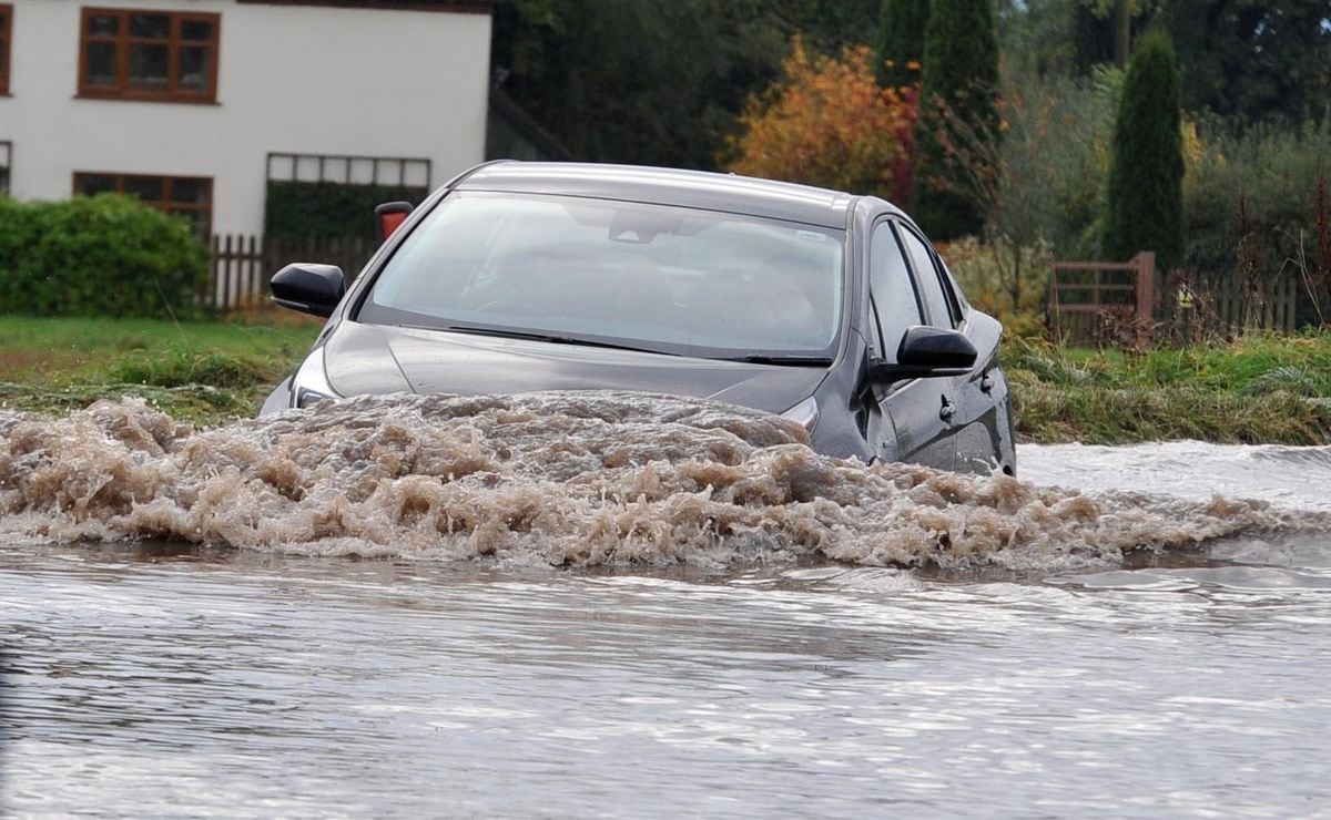 Shropshire roads closed by flooding as weather alerts remain in place ...